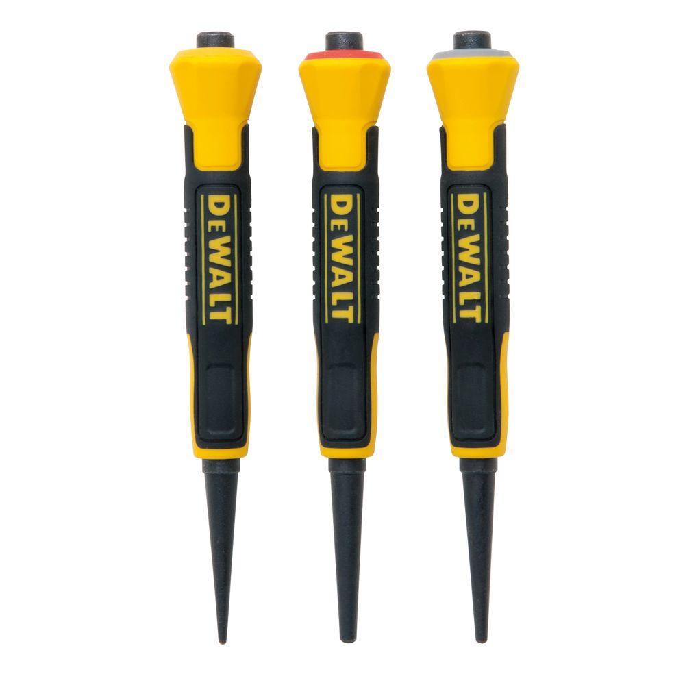 1/32 in., 2/32 in., 3/32 in. Bi-Material Nail Set (3-Piece) - Super Arbor