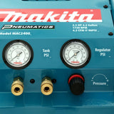 4.2 Gal. 2.5 HP Portable Electrical 2-Stack Air Compressor - Super Arbor