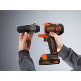 20-Volt MAX Lithium-Ion Cordless Matrix Drill/Driver with Battery 1.5Ah and Charger - Super Arbor