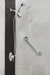 Moen Align 18-in Chrome Wall Mount (ADA Compliant) Grab Bar