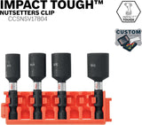 Bosch Custom Case 4-Piece 1/4-in x 1-7/8-in Nutsetter Impact Driver Bit Set