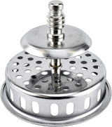 Keeney K5410 3.5-in Stainless Steel Leakproof Turn-to-Seal Kitchen Sink Strainer with Basket