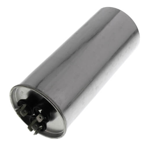 Lennox 81W20 capacitor - detail view (Voltage: 440v; MFD: 80/10)