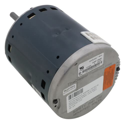 Lennox 23V79 motor - side view (Voltage: 115V; Horse Power: 3/4)