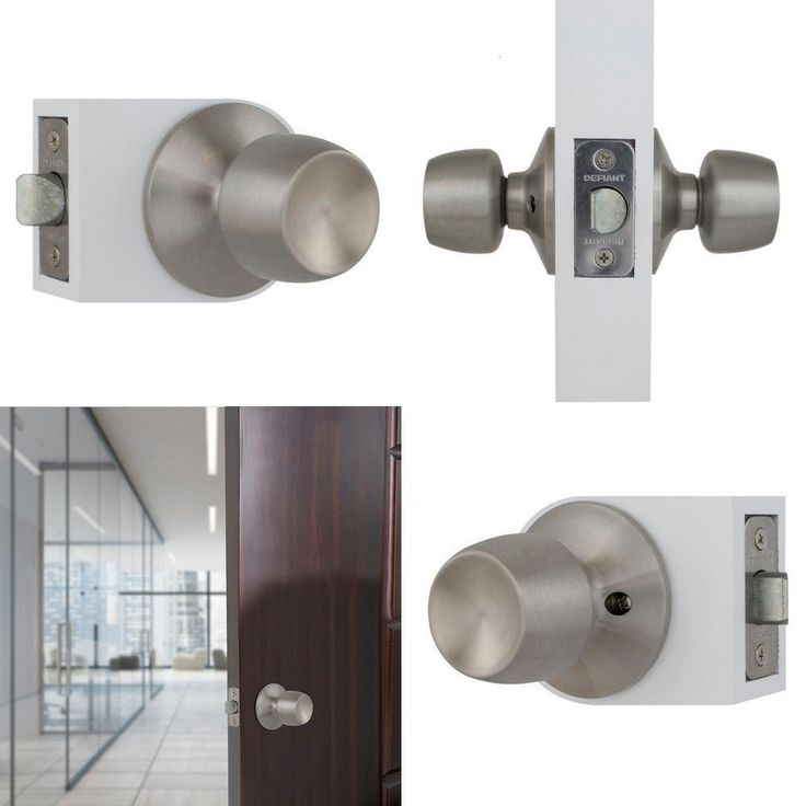 Brandywine Stainless Steel House Pack with 2 Entry, 2 Single Cylinder Deadbolts, 3 Privacy, 3 Passage Knobs