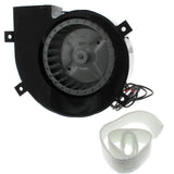 Packard 82052 inducer motor - side view (Voltage: 115V; Horse Power: 1/45)