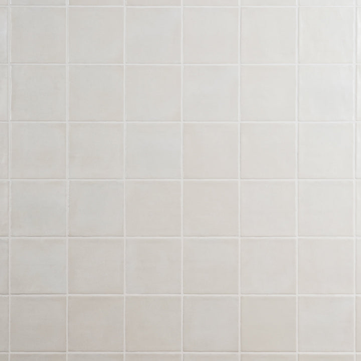Artmore Tile Paula Purroy Reverie Cream 5-in x 5-in Matte Ceramic Encaustic Wall Tile product image