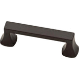 Mandara 5-1/16 in. (128 mm) Center-to-Center Satin Nickel Drawer Pull - Super Arbor