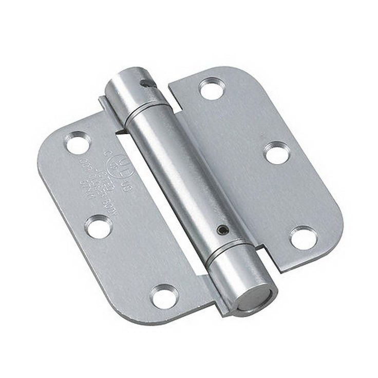 Full Mortise Inset Brushed Nickel Self-Closing Hinge (1-Unit)