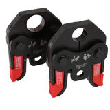 M18 18-Volt Lithium-Ion Cordless Short Throw Press Tool with (3) PEX Crimp Jaws and 2.0 AH Battery - Super Arbor