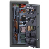 24-Gun Fire/Waterproof Combination Lock Safe, Gray Pebble - Super Arbor
