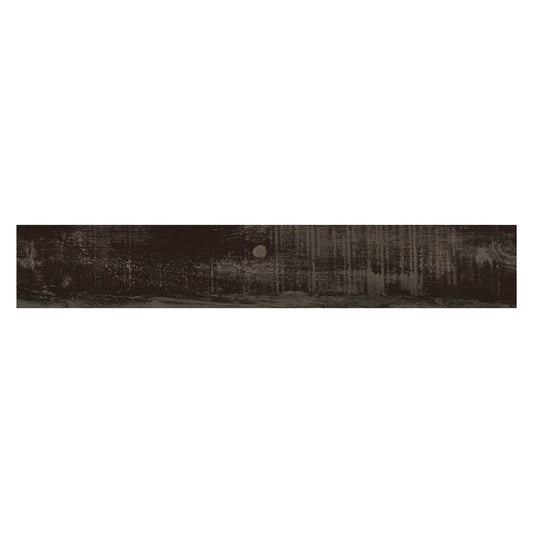 Satori Muskoka Charred 6-in x 36-in Matte Porcelain Wood look Plank Floor and Wall Tile product image