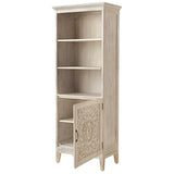 Chennai 25 in. W Linen Cabinet in White Wash - Super Arbor