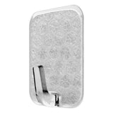 Command Adjustables 1/2 lb. Clear Repositionable Hooks (6 Hooks with 12 Adhesive Strips) - Super Arbor