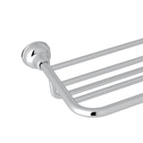Rohl Country Bath Tuscan Brass Wall Mount Towel Rack - Super Arbor