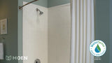 Moen Adler Spot Resist Brushed Nickel 1-Handle Shower Faucet with Valve