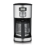 12-Cup Black Programmable Coffee Maker with Automatic Shut-Off