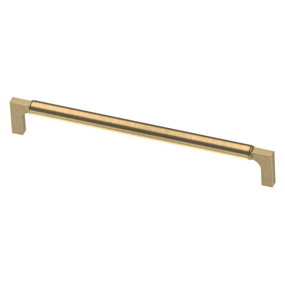 Artesia 8-13/16 in. (224mm) Center-to-Center Champagne Bronze Drawer Pull - Super Arbor