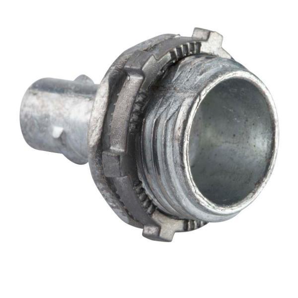 1/2 in. Flexible Metal Conduit (FMC) Screw-In Connectors (50-Pack)