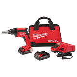 Milwaukee M12 FUEL 12-Volt Lithium-Ion Brushless Cordless 1/2 in. Drill/Driver Kit with M12 Right Angle Drill