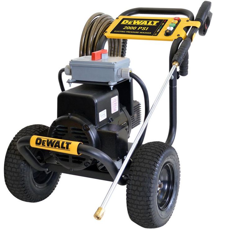 DEWALT DXPW2000E 2000 PSI @ 3.0 GPM Electric Pressure Washer