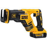 20-Volt MAX XR Lithium-Ion Cordless Brushless Compact Reciprocating Saw Kit with Battery 5Ah, Charger and Contractor Bag - Super Arbor