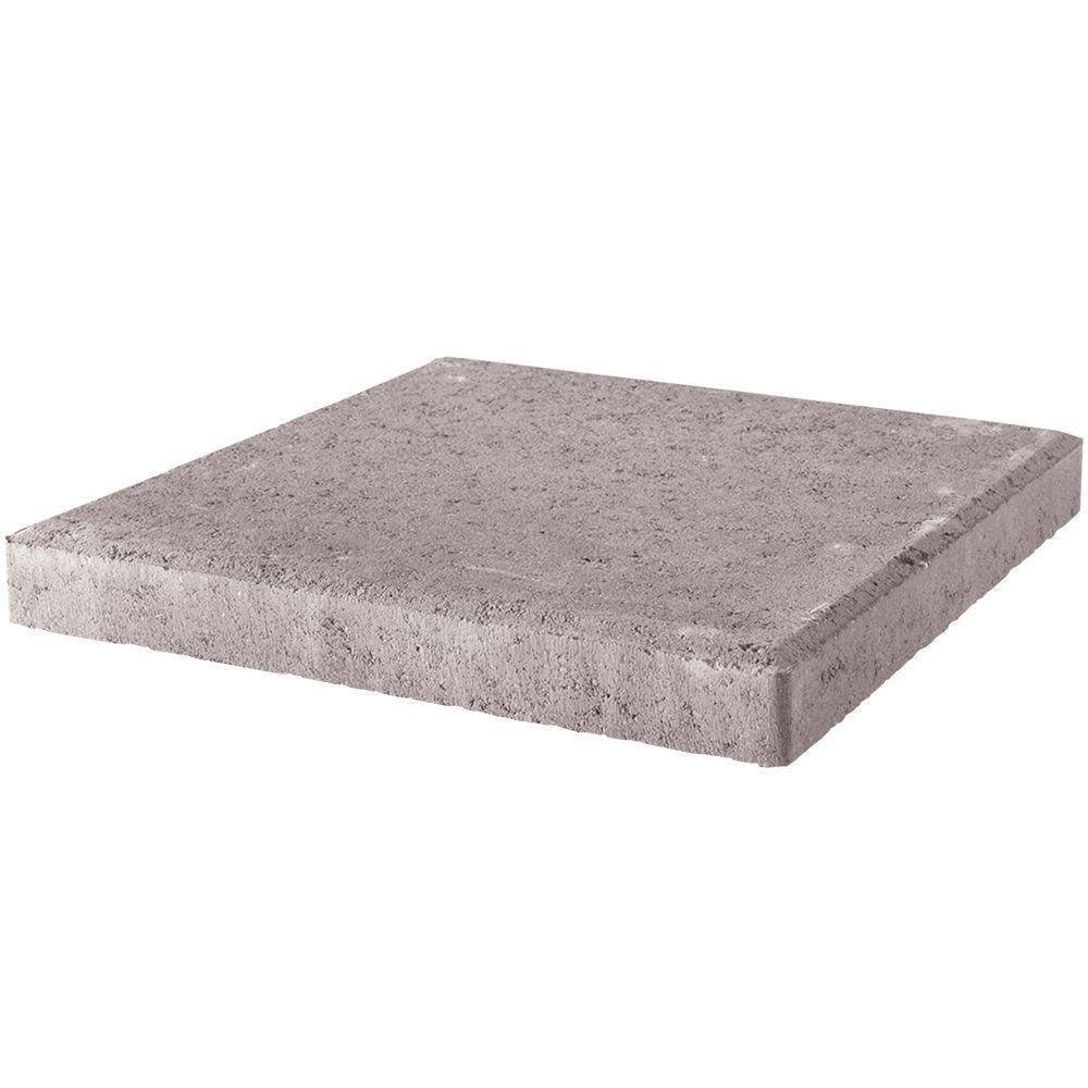 16 in. x 16 in. x 1.75 in. Yukon Square Concrete Step Stone - Super Arbor