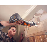 18-Volt OCTANE Cordless Brushless One-Handed Reciprocating Saw with 18-Volt Lithium-Ion 2.0 Ah Battery and Charger Kit - Super Arbor