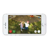 Spotlight Cam Solar Outdoor Security Wireless Standard Surveillance Camera in White (2-pack) - Super Arbor