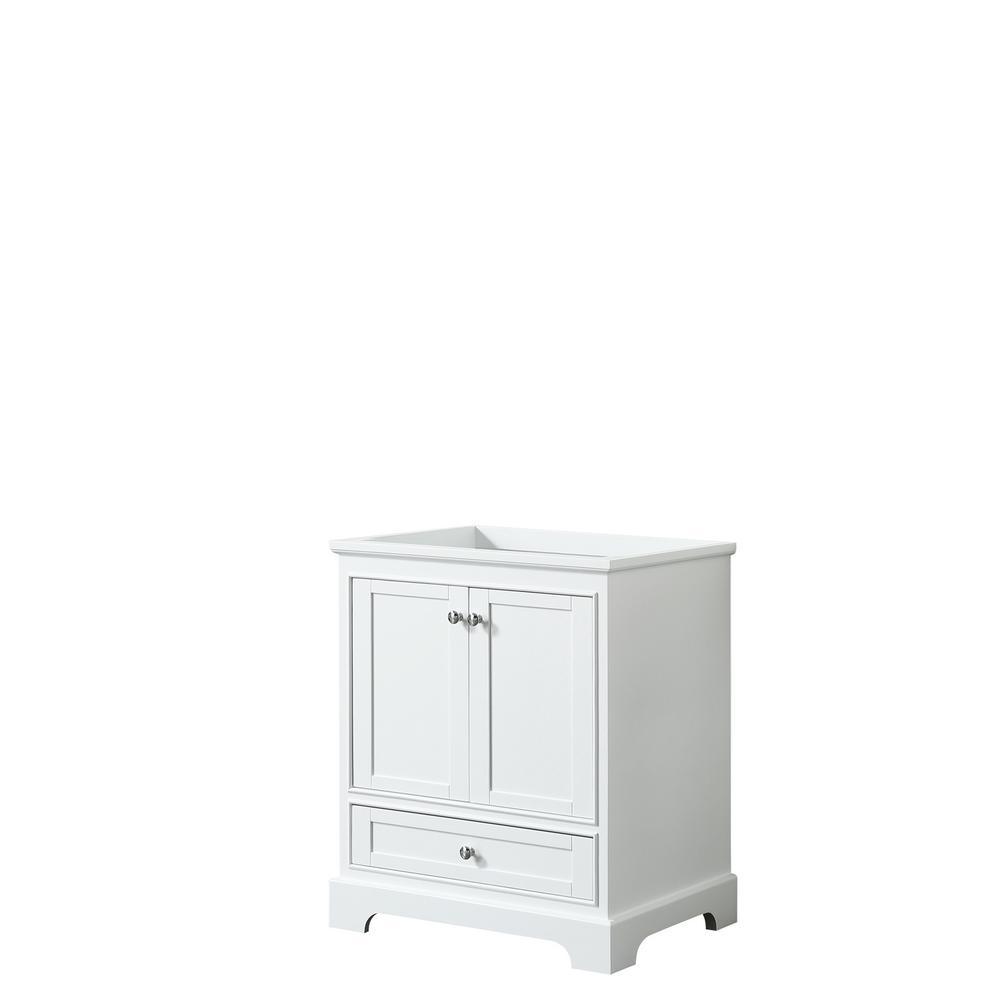 Deborah 59.25 in. W x 21.5 in. D Vanity Cabinet in White - Super Arbor