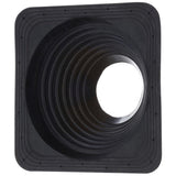 No-Calk Master Flash 12-1/2 in. x 11-3/4 in. Rubber Vent Pipe Roof Flashing with Adjustable Diameter