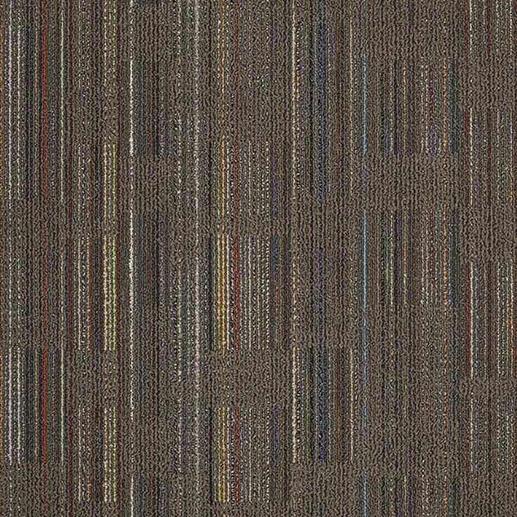 Invision Designer Cool Gray Loop 24 in. x 24 in. Modular Carpet Tile Kit (18 Tiles/Case)