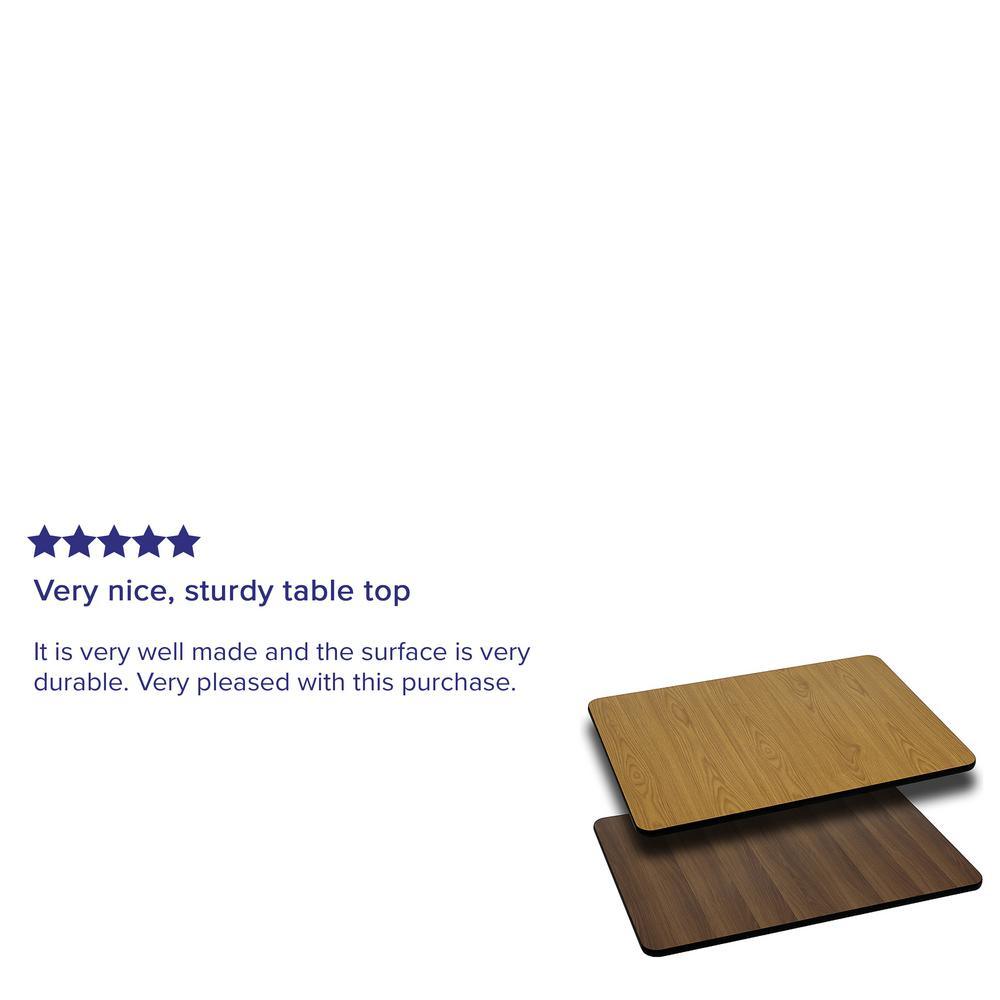 Black/Mahogany Table Top - Super Arbor