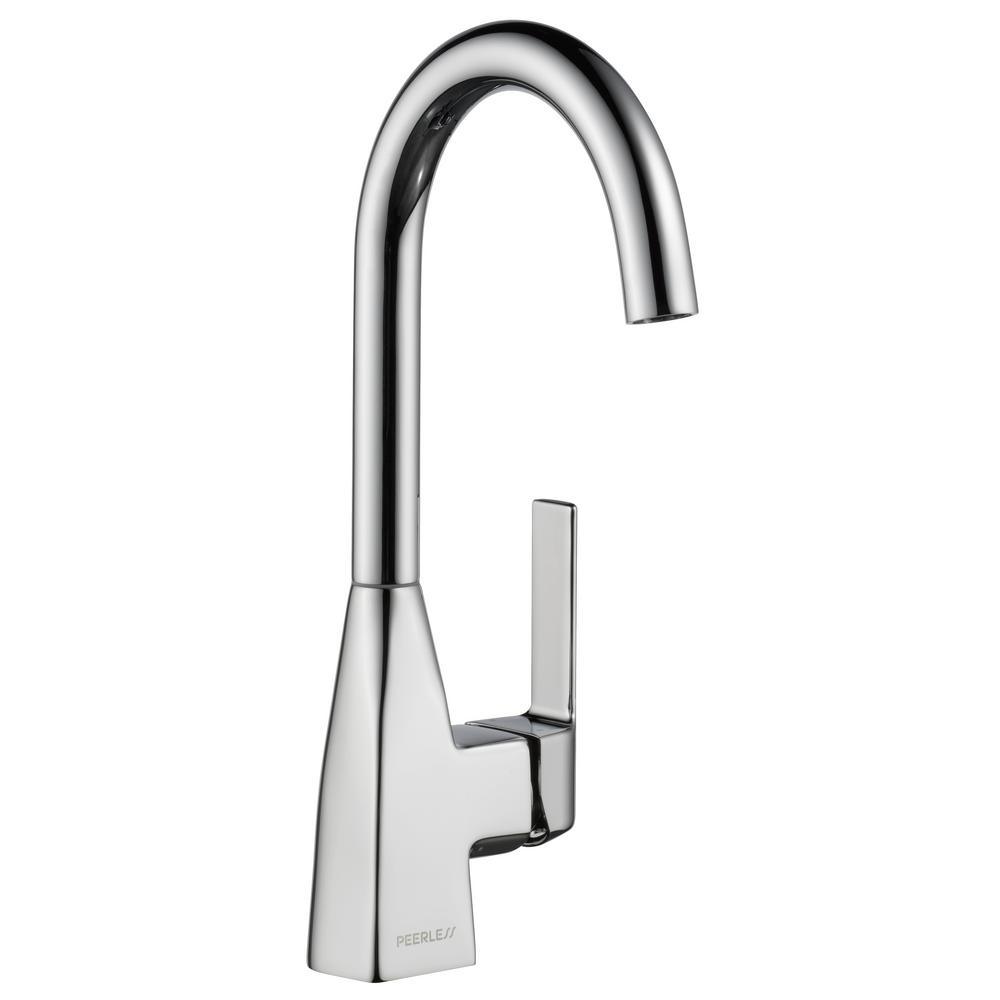 Xander Single-Handle Bar Faucet in Chrome - Super Arbor