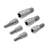 Metric MM Pro-Grade Allen Hex Bit Socket Set (13-Piece) - Super Arbor