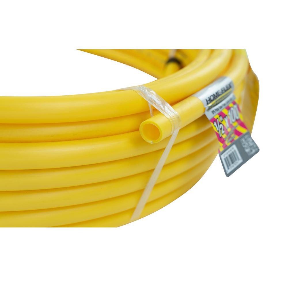 1/2 in. IPS x 100 ft. DR 9.3 Underground Yellow Polyethylene Gas Pipe - Super Arbor