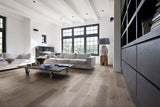 Solidfloor Oak Caucasus hardwood flooring — installed room view