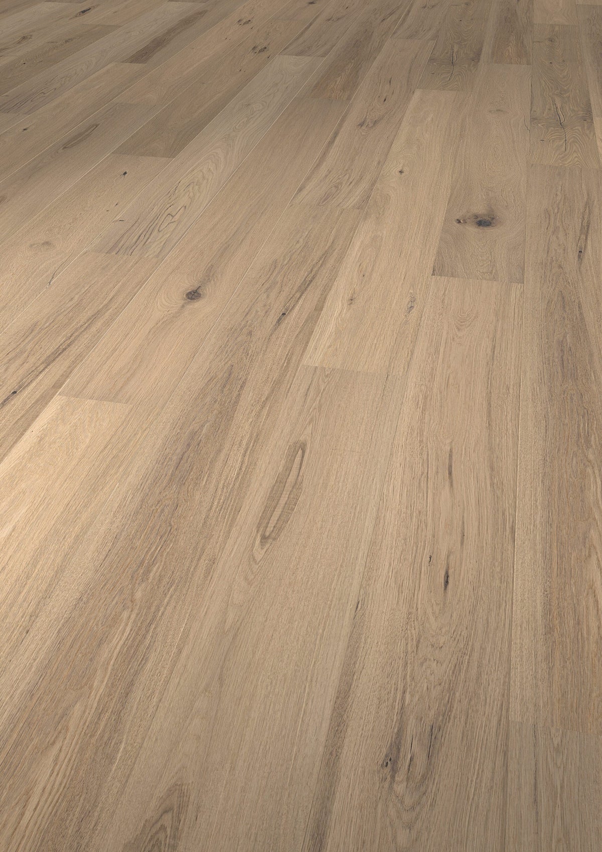 Solidfloor Oak Alaska hardwood flooring — alternate angle