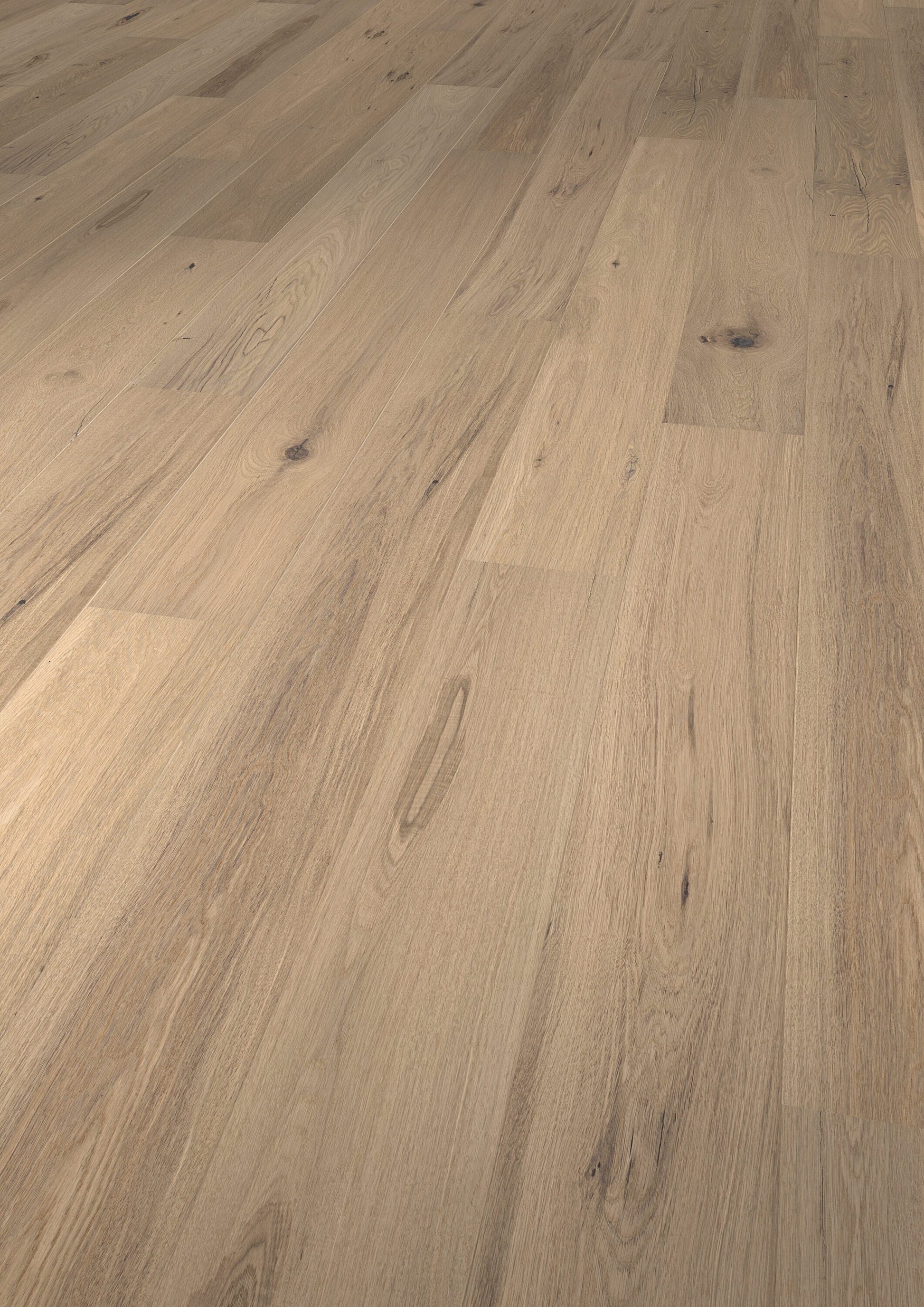 Solidfloor Oak Alaska hardwood flooring — alternate angle
