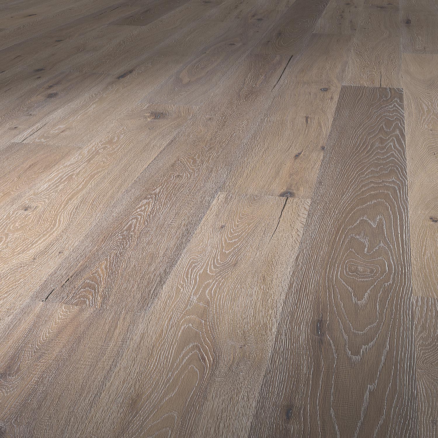 Solidfloor Oak Caucasus hardwood flooring — alternate angle