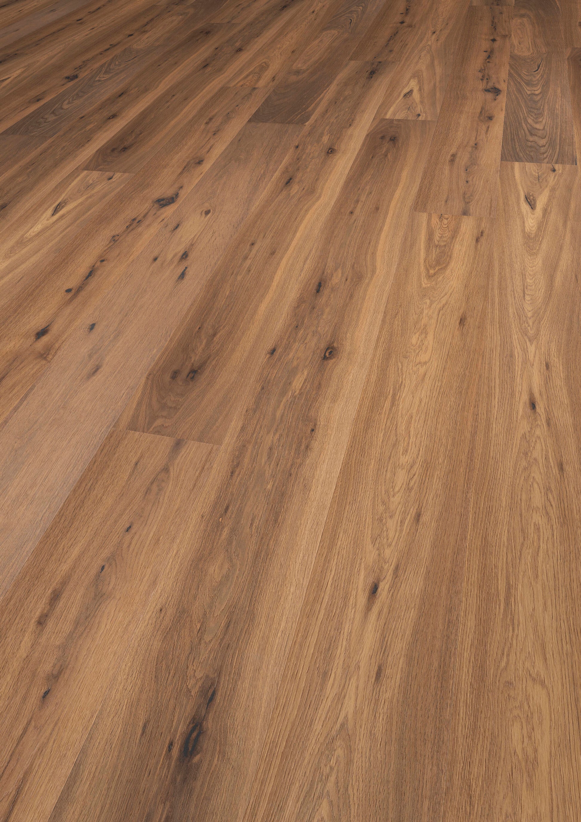 Solidfloor Oak Mineral Amber hardwood flooring — surface grain detail
