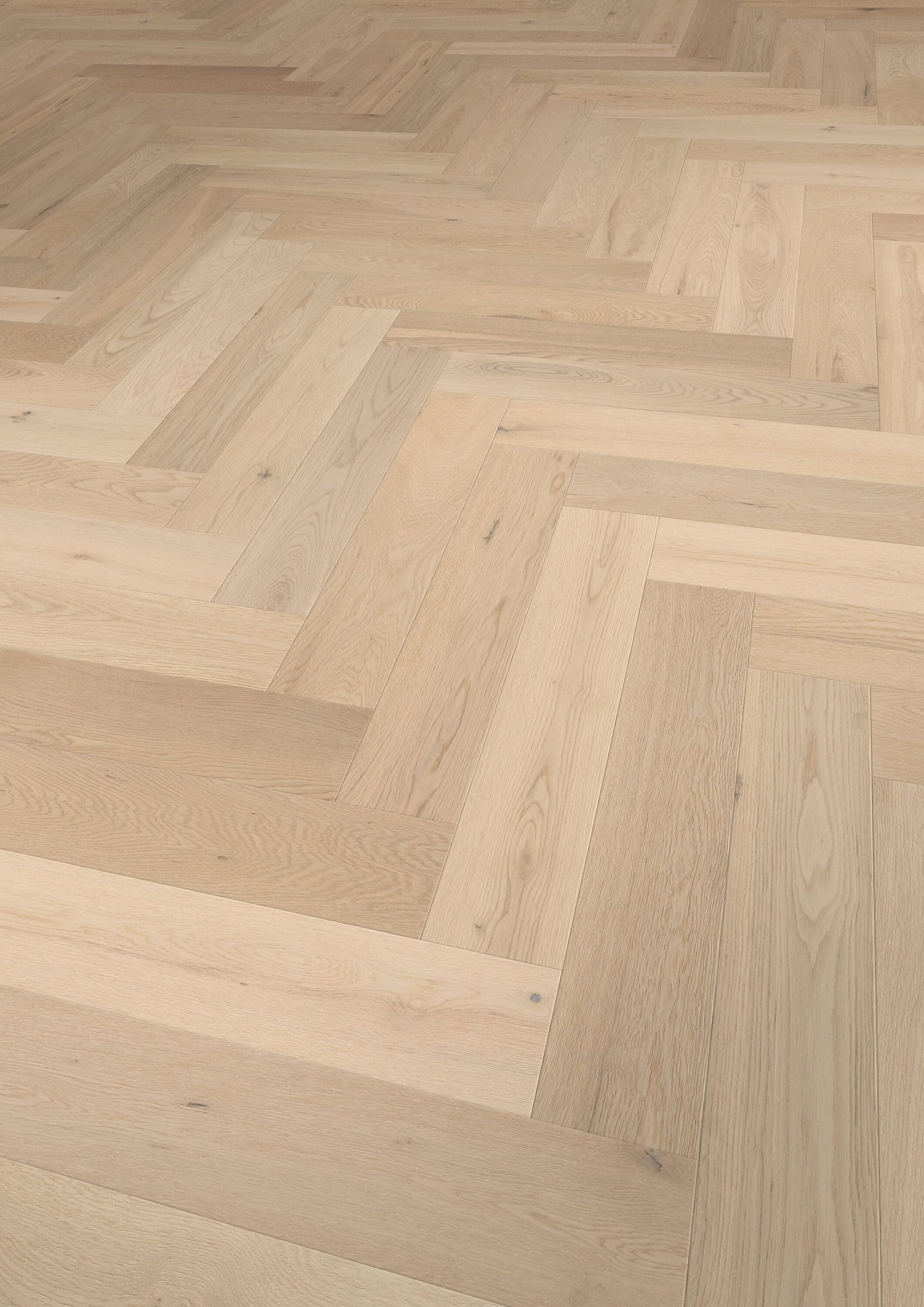 Solidfloor Oak St. Paul Herringbone hardwood flooring — alternate angle
