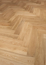Solidfloor Oak Windsor Herringbone hardwood flooring — color and finish detail