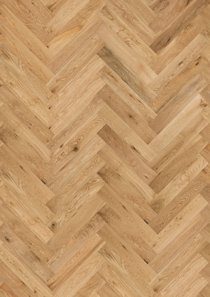 Solidfloor Oak Windsor Herringbone hardwood flooring — primary plank view