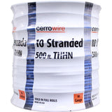 500 ft. 10/1 White Stranded THHN Wire - Super Arbor
