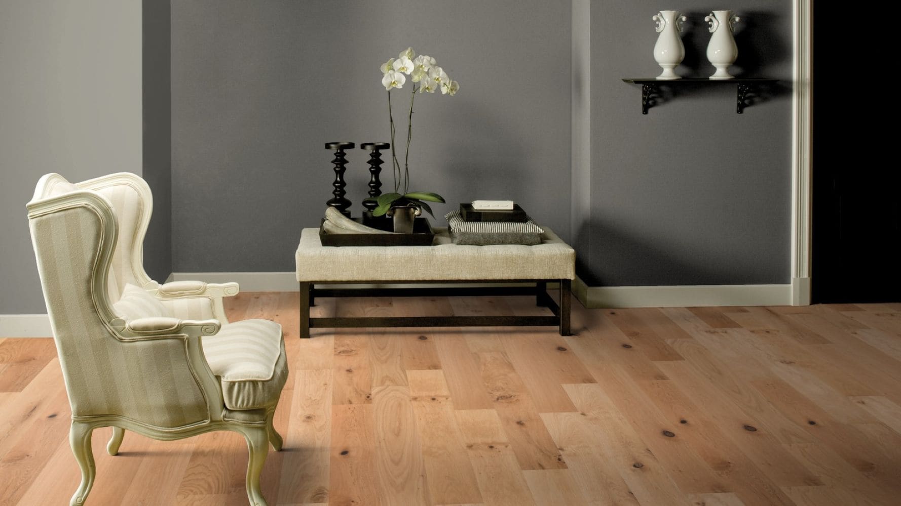 Solidfloor Oak Prairie Natural hardwood flooring — color and finish detail