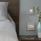 adorne sofTap 15 Amp Single-Pole/3-Way Switch, White - Super Arbor