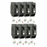 Q-Line 20 Amp Single-Pole Arc Fault Combination Circuit Breaker (8-Pack) - Super Arbor