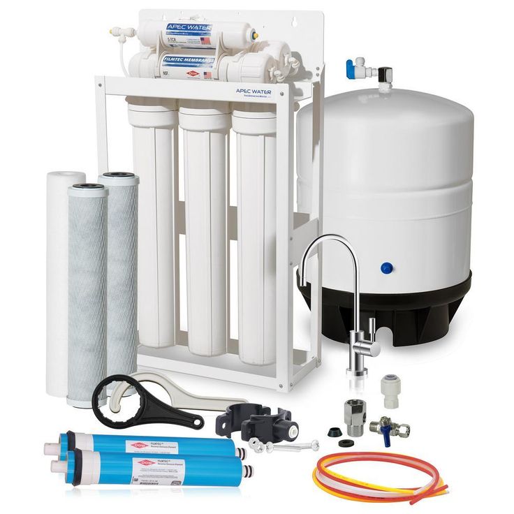 Ultimate Indoor Reverse Osmosis 360 GPD Commercial-Grade Drinking Water Filtration System