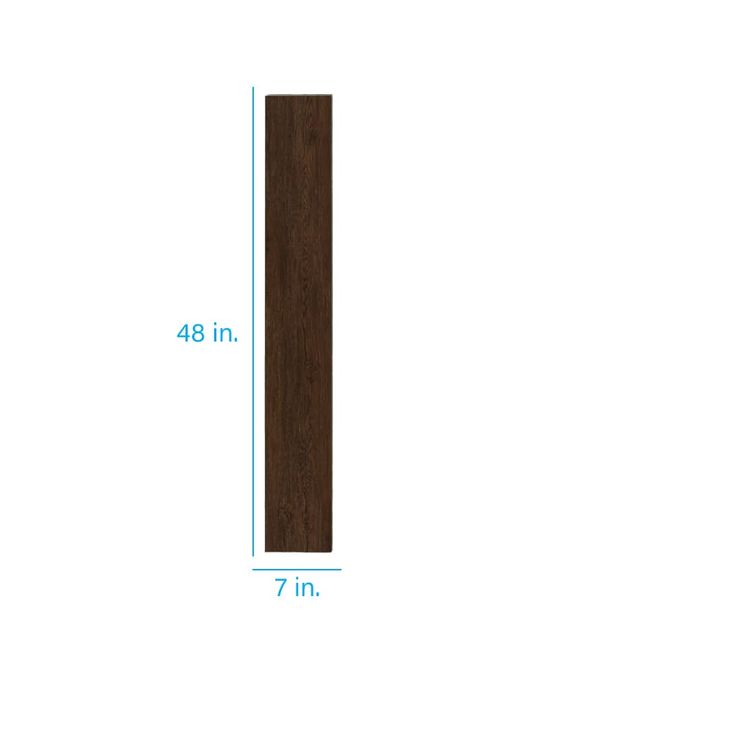 Style Selections (Sample) Chestnut Oak Waterproof Wood Look Interlocking Luxury Vinyl Plank